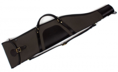 Gewehrfutteral lodengrün/dunkelbraun, Jagd 