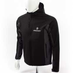 Performance Softshelljacke, grau/schwarz 3XL