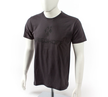 Krieghoff 1000 T-Shirt, grau/schwarz XL