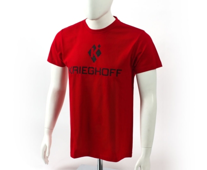 Krieghoff 1000 T-Shirt, rot/schwarz L