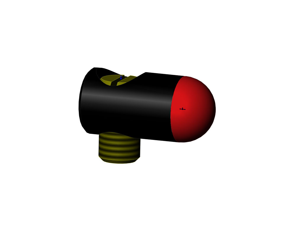 Front sight, red for K-80/K-20 