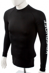 Long Sleeve Base Layer Shirt, Unisex black | M