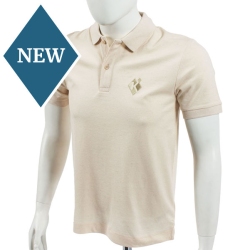 Polo Shirt Krieghoff 140, natural raw 
