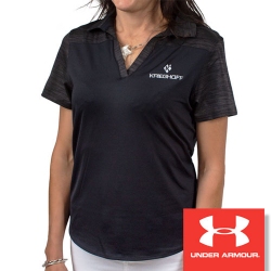 Ladies Performance-Polo, Under Armour/Krieghoff, schwarz 