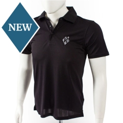 Polo-Shirt Performance Men, schwarz 